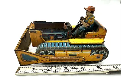 For Parts Line Mar Toys Tractor Dozer No. 17 Japan • $104.97