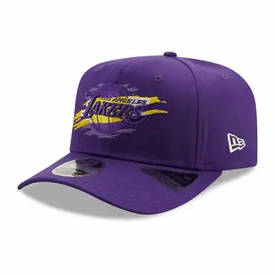 £30.95 • Buy New Era 9FIFTY LA Lakers Stretch Snapback Cap - NBA Tear Logo - Purple