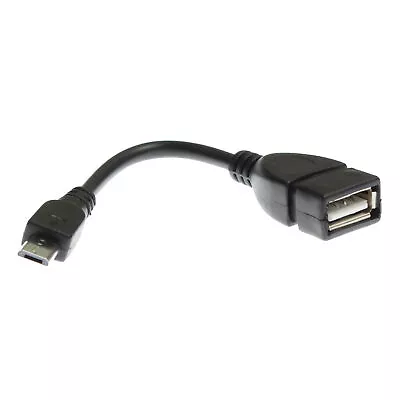 OTG USB Adaptor Compatible With Samsung Galaxy Pocket GT-S5300 Android Phone • £5.99