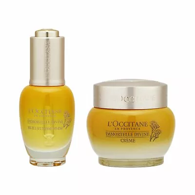 L'Occitane Immortelle Divine Cream Serum Youth Oil Eye Cream Youth Face Care Set • $275.99