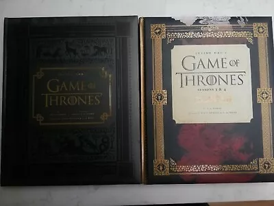 Inside Hbo's Game Of Thrones Books 1 & 2 / Seasons 1 - 4 C.a. Taylor • £12