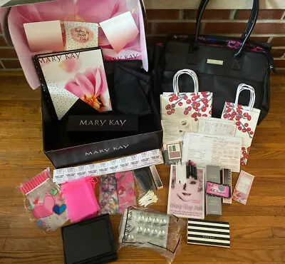 MARY KAY Consultant BagLipstick Organizer Mini Mascara Binder Lot More! • $90
