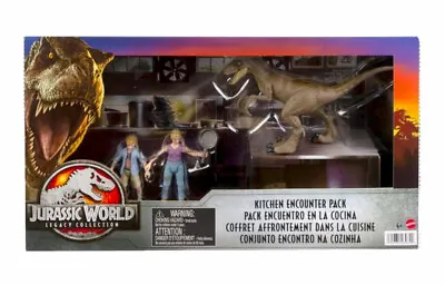 Jurassic World Legacy Collection Kitchen Encounter 3 Pack Dinosaurs Toys • $14.95