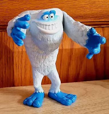 2001 Monsters Inc Yeti Figure McDonalds Disney Happy Meal Poseable Face/Arms VTG • $5