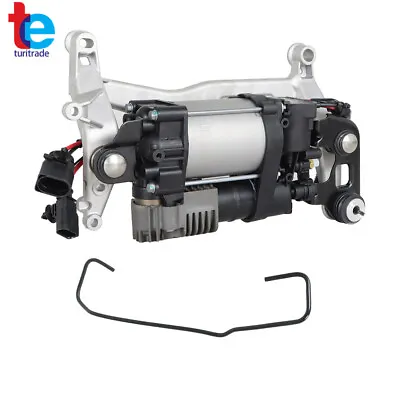 Air Suspension Compressor Pump Complete For 11-18 Porsche Cayenne VW Touareg • $162.06