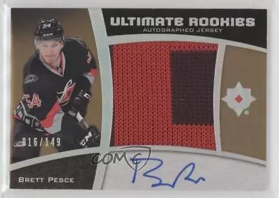 2015 Ultimate Collection Spectrum Silver Jersey /149 Brett Pesce Rookie Auto RC • $3.69