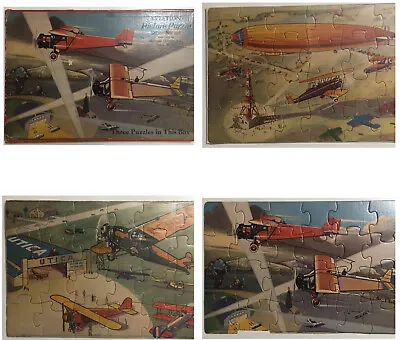 1930 Aviation Zeppelin Dirigible Plane Puzzle No. 804 Madmar Quality Co Utica NY • $250
