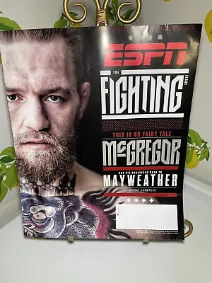 ESPN Magazine Conor McGregor UFC Fighting Issue Floyd Mayweather August 21 2017 • $13.77