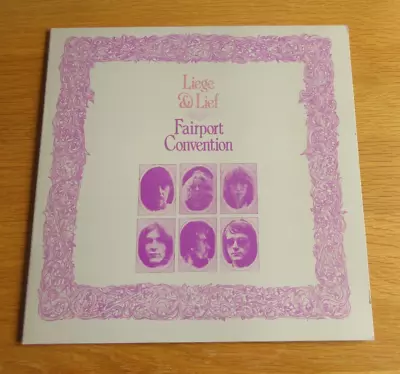 Fairport Convention ‎ Liege & Lief LP 1ST PRESS PINK ISLAND 1969 NR MINT ARCHIVE • £249.99