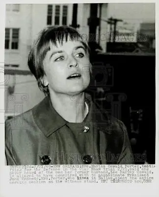 1969 Press Photo Marina Oswald Porter At Clay Shaw Trial In New Orleans • $17.88