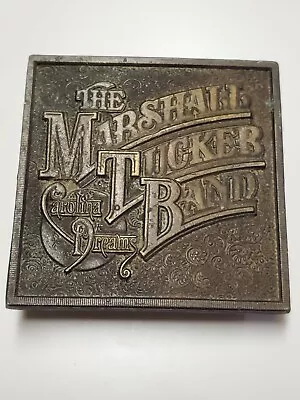 Marshall Tucker Band Rare Brass Buckle • $37.50