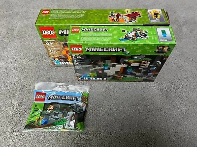 LEGO Minecraft Lot (30394 21141 21154) New & Sealed • $74.99