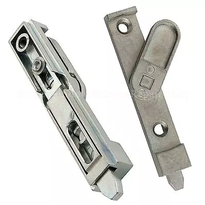 Finger Operated Small Shoot Bolt Locks Set Universal French Door Security UPVC • £10