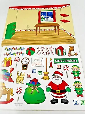 Christmas Themed A4 And A5 Sticker Scene Sets • £0.99