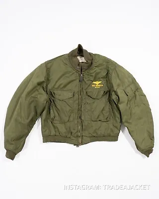 Vietnam Era Usmc  Wep  Flying Winter Jacket 46l Pilot Named • $750