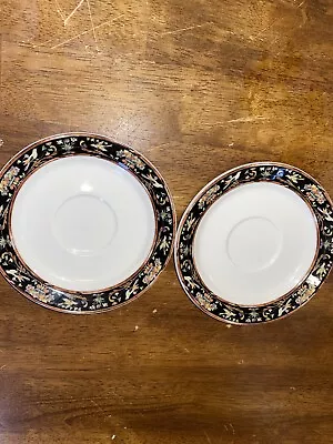 Set Of 2 Villeroy & Boch Intarsia  Bouillon Saucer EC • $17.45