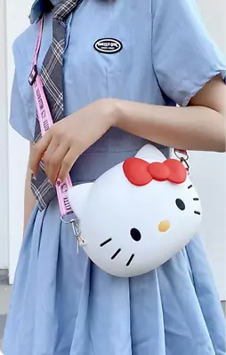 New Hello Kitty Bag For Womens Waterproof Large Capacity Silicone Handbag • $22