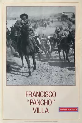 Francisco  Pancho  Villa Historical Personality Poster 24 X 36 • $20.95