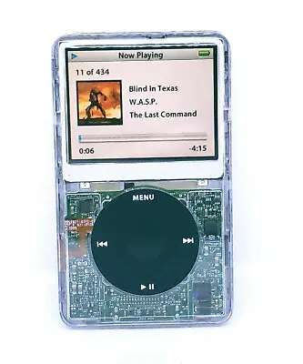 80GB IPod Video Classic 5.5th Generation Wolfson DAC - REFURBISHED Skeleton  • $169