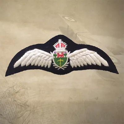 Wwii Rhodesian Air Force Uniform Patch | Pilot Wing | Brevet | Raf | Combat • $39.99