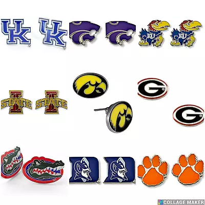 NCAA Licensed Post Stud Earrings - Pick Your Team • $10.94