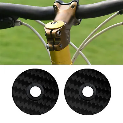 2pcs Stem Top Cap Fixie Gear High Hardness Mtb Bike Stem Top Cap Cycling Parts • $10.49