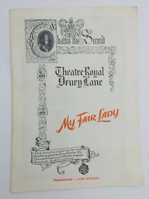 My Fair Lady Theatre Royal Drury Lane 1959 Programme Alec Clunes  • £9.81