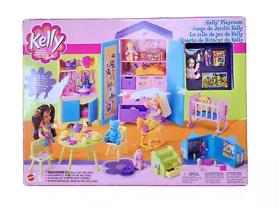 Vintage Barbie Kelly Playroom SEALED 2002 Mattel Doll Playset 88704 Baby Sister • $79.99