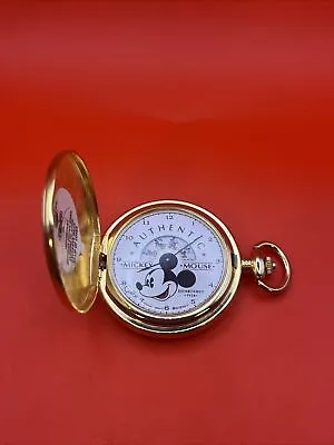 Extremely Rare Vintage Colibri Mickey Mouse Pocket Watch (WORKS PERFECTLY) • $450