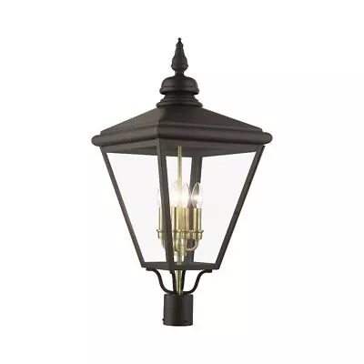 4 Light Extra Large Outdoor Post Top Lantern In Traditional Style-31.5 Inches • $759.92
