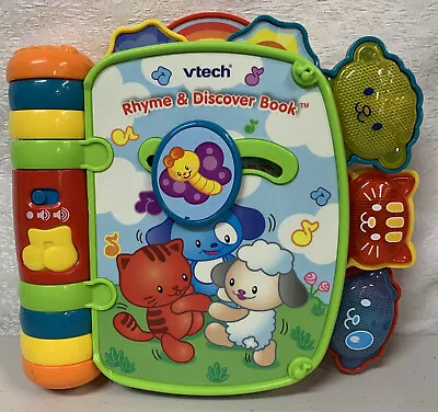 $9.80 • Buy VTech Rhyme And Discover Book By VTech Lovingly Used, Great Fun, Education Tool