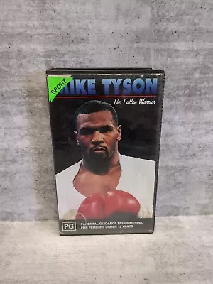Mike Tyson The Fallen Warrior VHS Movie Video Cassette Tape • $13.42