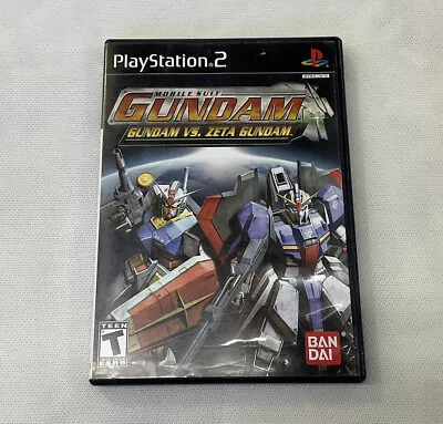 Mobile Suit Gundam: Gundam Vs. Zeta Gundam (Sony PlayStation 2 2005) • $130.96