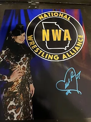 Melina Perez Signed Photo 8x10 NWA WWE • $9.99