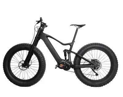 WINICE Carbon Fat Bike Electric Bicycle M620 1000W Full Suspension SRAM L • $3735