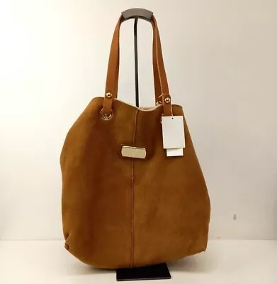 UGG Jane Shoulder Bag Womens Chestnut Brown Lambskin Shearling Tote -WRDC • £10.75