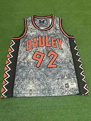 $49.98 • Buy Lemar & Dauley Basketball  Jersey Size XL Acid Wash Blue