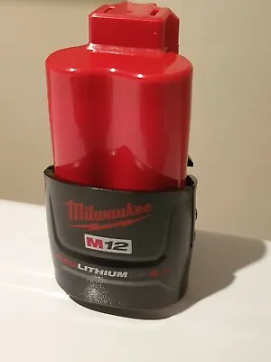 Genuine OEM Milwaukee 48-11-2420 Red Lithium CP 2.0 M12 Battery 12 Volt - New • $24.47