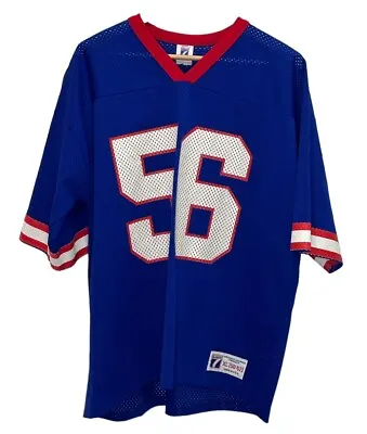 Lawrence Taylor #56 New York Giants NFL Vtg Logo 7 Men's XL Football Jersey USA • $39.95