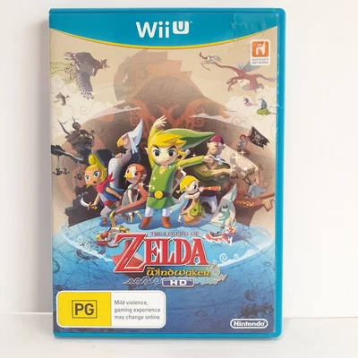 $99.95 • Buy Nintendo Wii U  The Legend Of Zelda The Wind Waker HD Video Game Wiiu Tracked AP