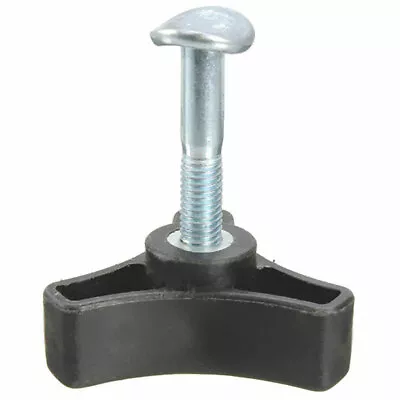 Plastic Triangle Handle Knob Durable Nut Screw Bolt Kits For Lawn Mower Machine • £5.29