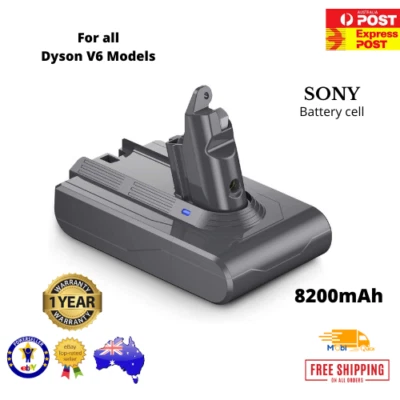 8200mAh 21.6V Battery For Dyson Absolute V6 DC58 DC59 DC61 DC62 D72 DC74 BC683 • $52.45