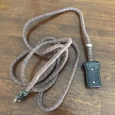 Leviton Vintage Replacement Small Appliance Power Cord Cloth Covered 6 Foot • $15