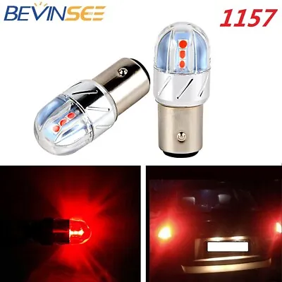 1000K Red For Ford Contour 1157 BA15D LED Turn Signal Taillight Brake Light Bulb • $11.99