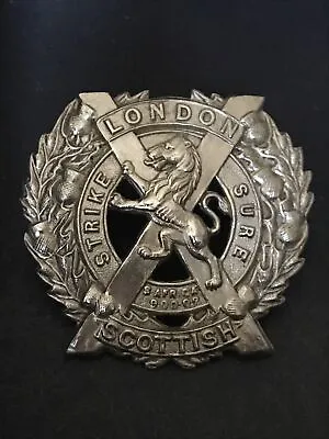 London Scottish-Original-British Army Cap Badge • £18