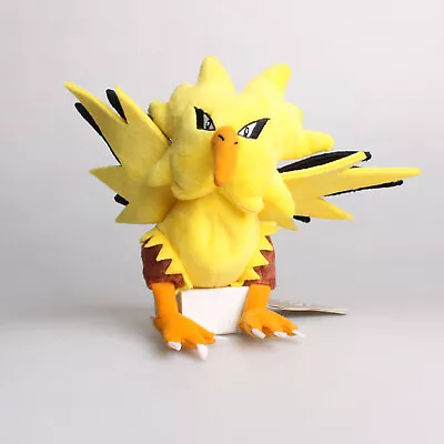 Pokemon Center Japan Original Fit Zapdos Mascot Soft Plush Toys Doll • $34.99