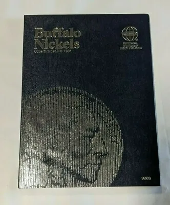 Buffalo Nickels 5c Album Coin Folder Whitman Collection 1913-1938 NEW 9008 • $7.82