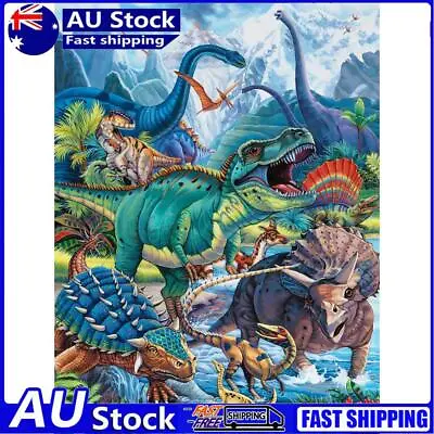 $11.01 • Buy Dinosaur 5D DIY Diamond Painting Kits Full Square Drill Mosaic Art Crafts