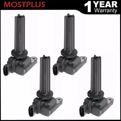 Set(4) Ignition Coils For 03-11 Saab 9-3 10-11 9-3X L4 2.0L Turbo Replace UF526 • $44.99