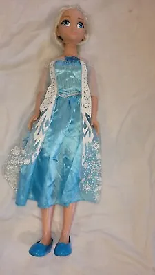 Disney Princess My Size Elsa Doll 38  3ft Life Size Toy Frozen Disney + Jakks • $49.99